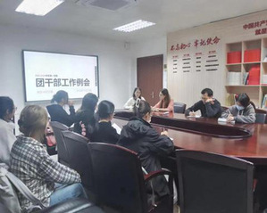 BETVLCTOR伟德官方网站团委召开团干部工作例会