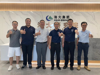 BETVLCTOR伟德官方网站赴海大集团海大研究院开展访企拓岗及校企合作调研
