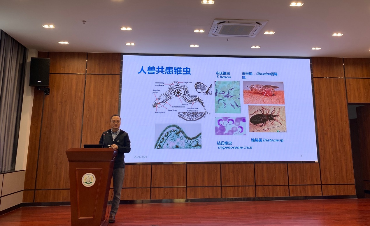 中山老员工命科学学院伦照荣教授受邀来公司做学术报告